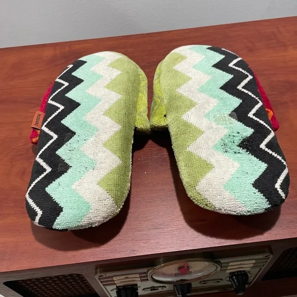 Missoni Giacomo cotton terry chevron slippers - Picture 3 of 10